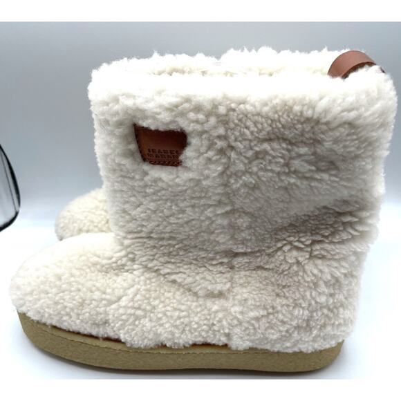 Isabel Marant Frieze Sherpa Fur Boot in Ecru White Size EU 37 - Picture 5 of 11